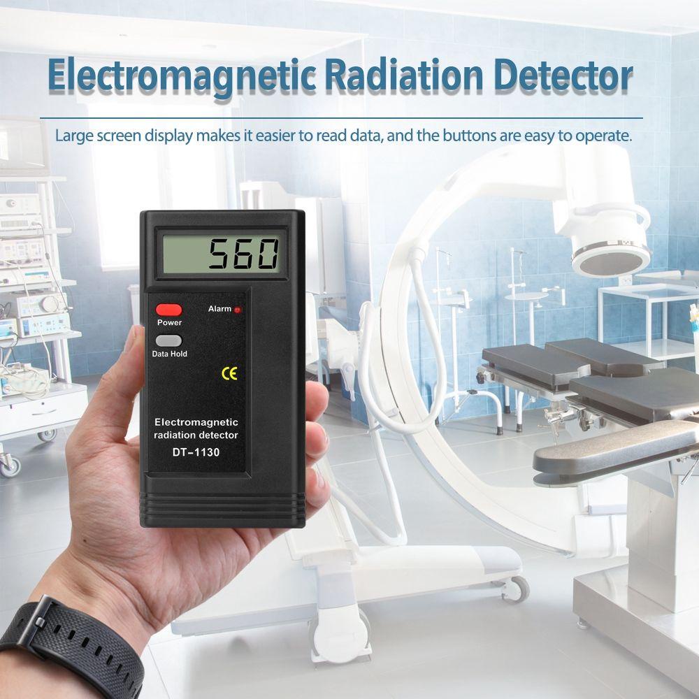 Máy Đo Bức Xạ Điện Từ Cầm Tay Màn Hình LCD Kỹ Thuật Số EMF