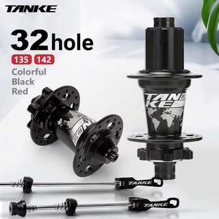 Tanke 120 Clicks 32H MTB Bike Hub 6 Pawls 3 răng 6 Vòng bi Cassette Bánh đà 7-12 tốc độ 32 lỗ Phanh đĩa Trung tâm xe đạp