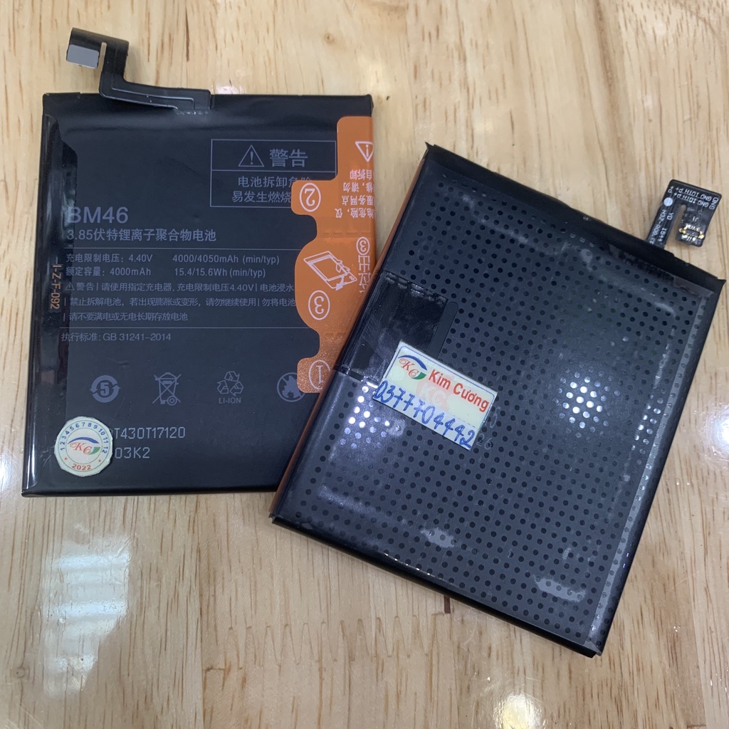 Pin bm46 dành cho dòng điện thoại MI note 3