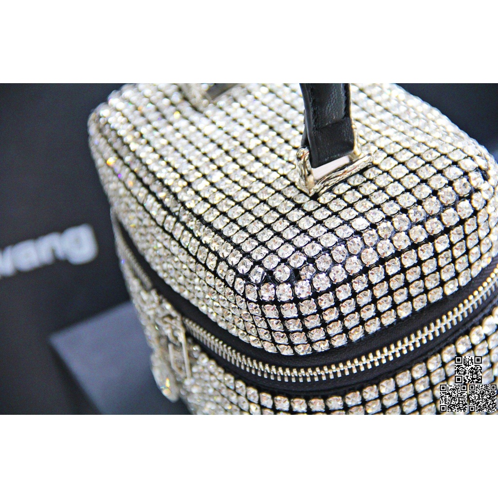 Túi Xách Nữ Dự Tiệc Alex Wang Đá Dáng Vanity Hàng Cao Cấp Chất Lượng Đẹp Hàng Có Sẵn Hình Thật Shop Chụp