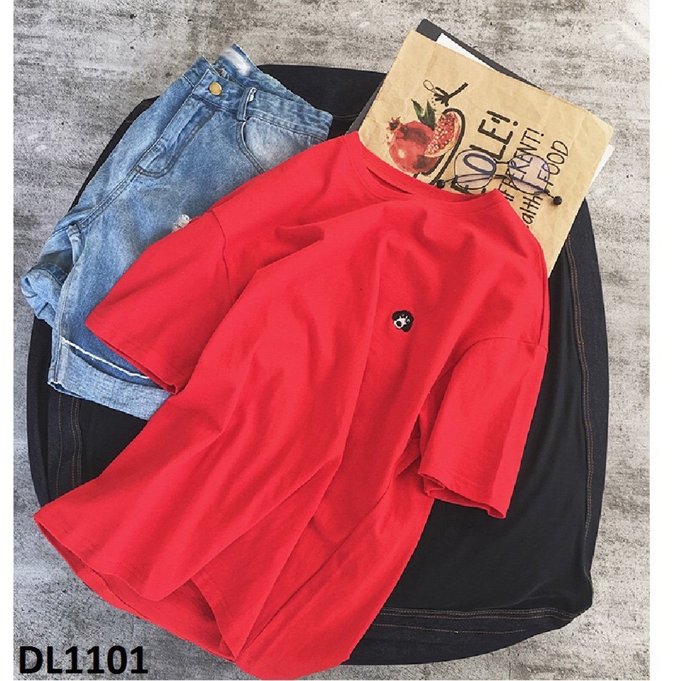 ÁO THUN PHONG RỘNG COTTON XỊN HỌA TIẾT THÚ CUTE