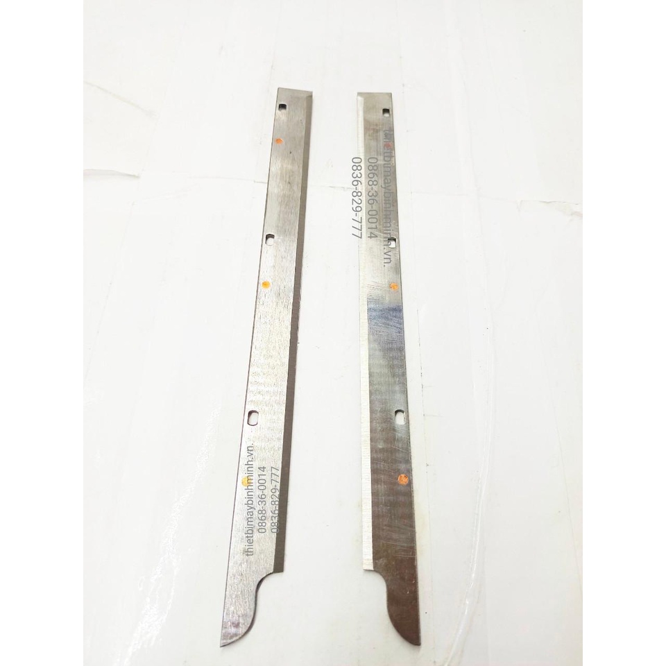 Bộ 2 cái ốp dao, bộ nẹp máy cắt đứng KM 8 inch