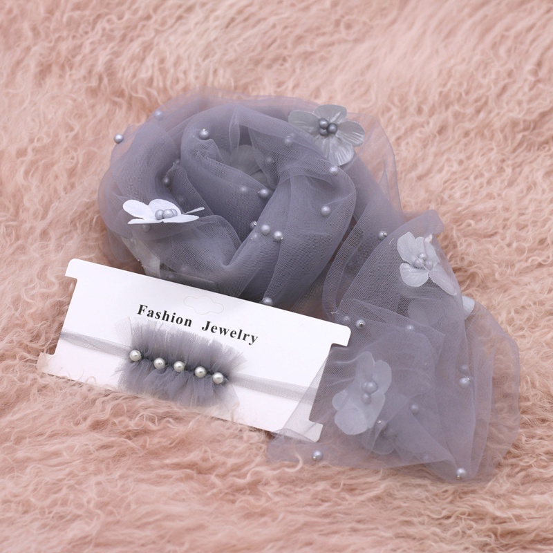 Set 2 Chăn Chiffon Quấn Bé Sơ Sinh Đính Hạt Cườm