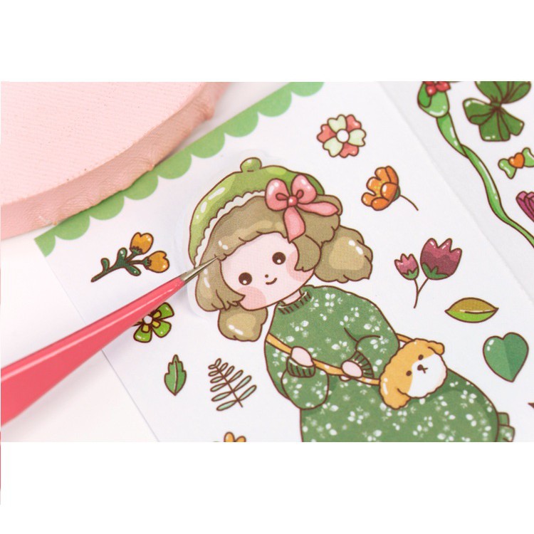 Kẹp gắp, nhíp gắp nguyên liệu, miếng dán sticker