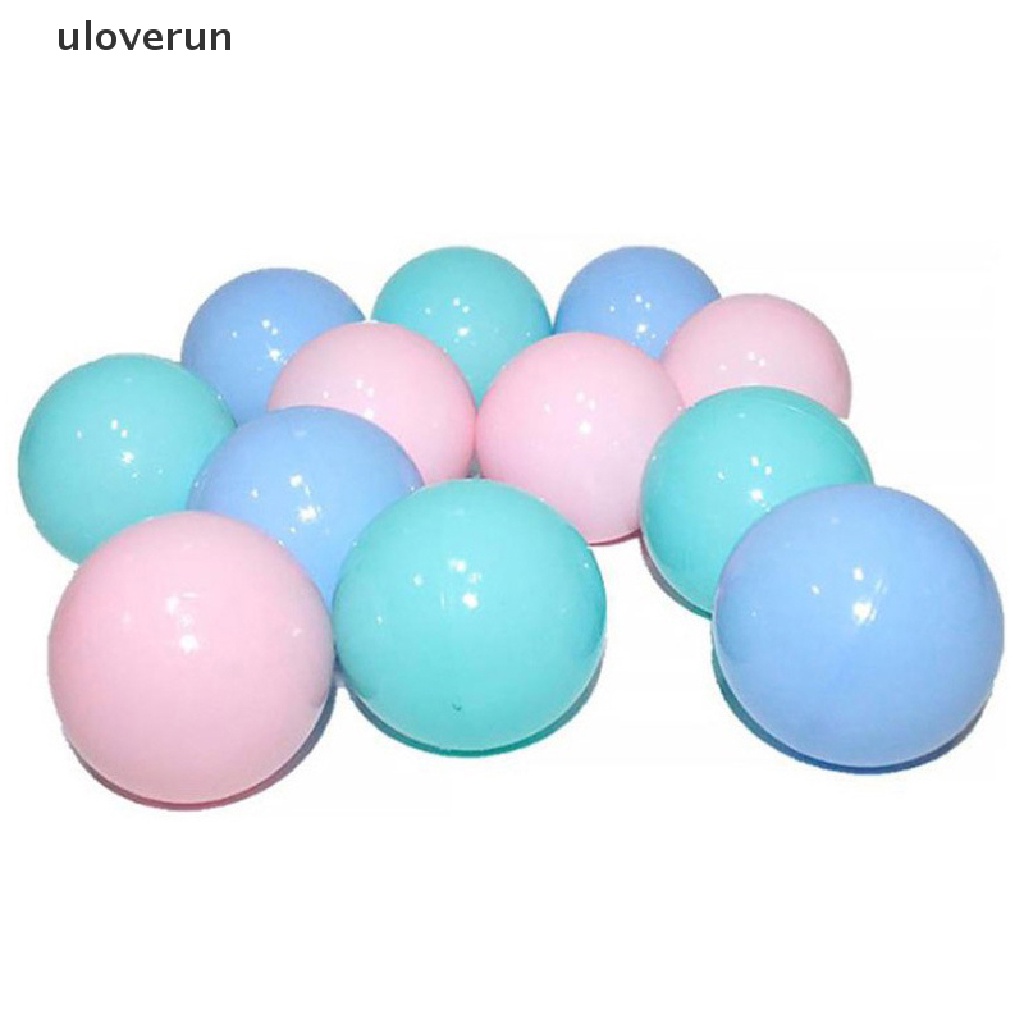 Set 100 / 200 Quả Bóng Nhựa Mềm Nhiều Màu Sắc Đồ Chơi Cho Bé