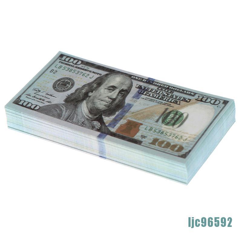 Bộ 100 tờ tiền đô la Mini LJC96592