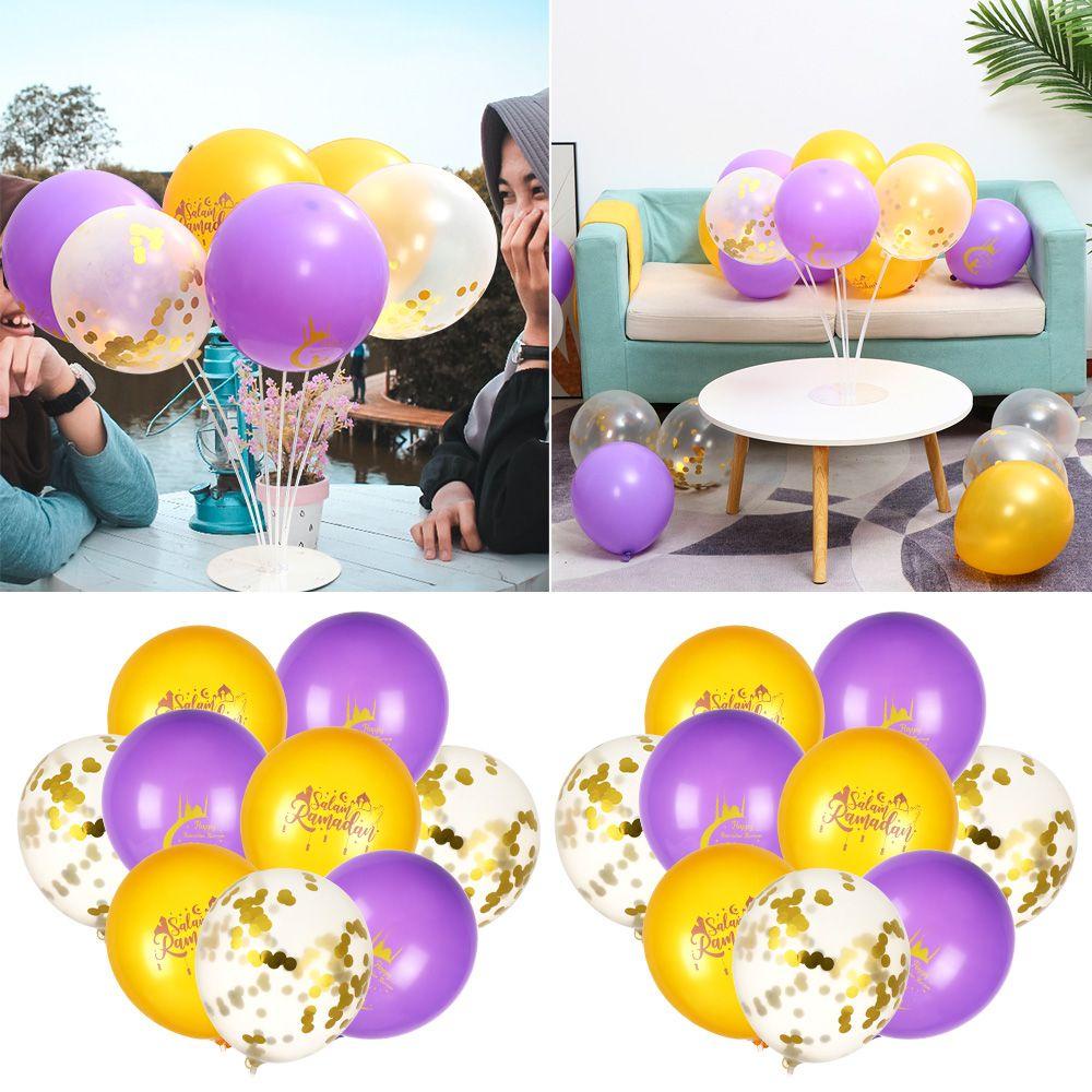 PINEVN Bong Bóng Hình EID Mubarak Trang Trí Tiệc