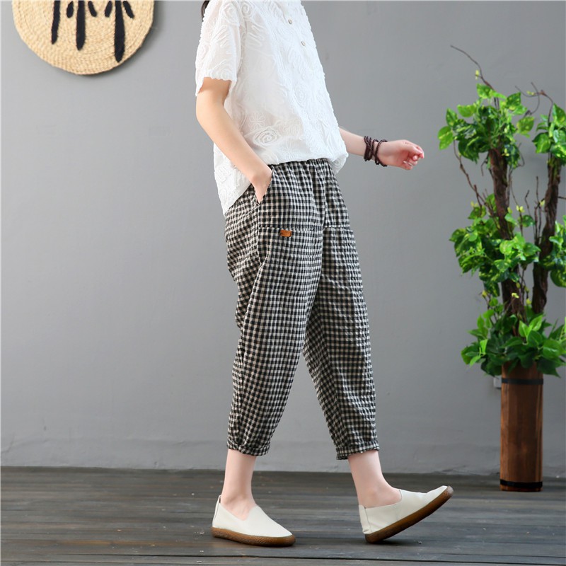 [ GIÁ GỐC CHO CÁC T/Y ] Quần đũi nữ baggy - Chất đũi chuẩn mềm mát - Họa tiết đẹp - Style Hàn quốc - SIÊU HÓT