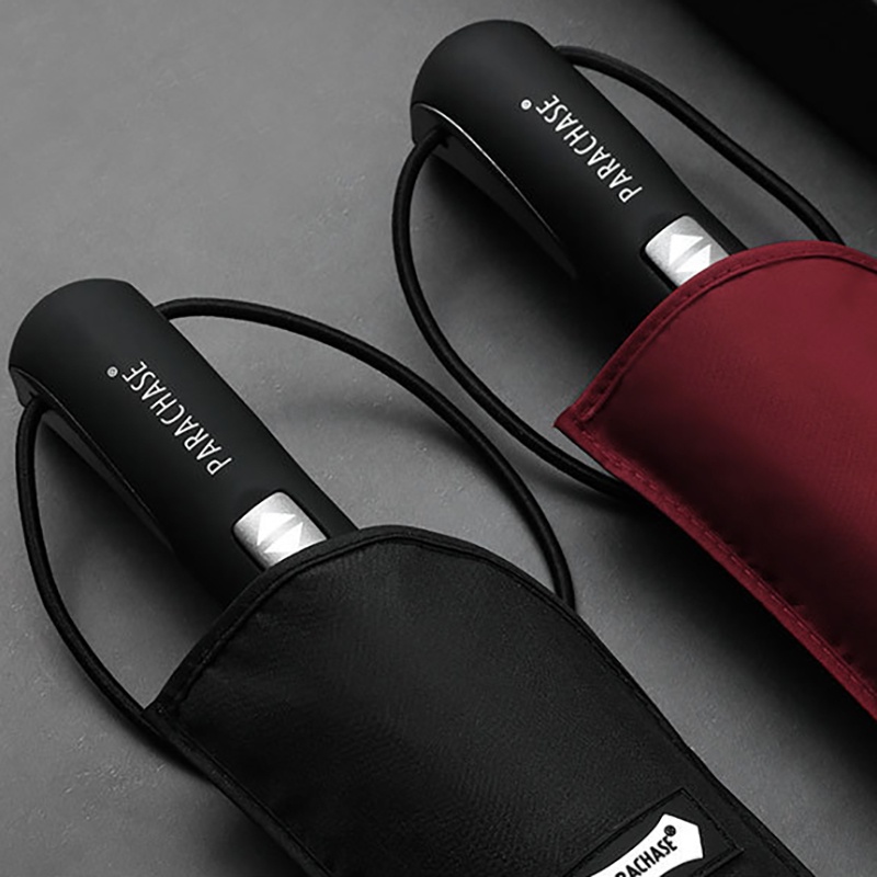 Ô Tự Động Lớn Nam Nữ Chống Gió 8 Gân Kinh Doanh Ô Gấp Lớn 122cm Ô Golf Trong Suốt