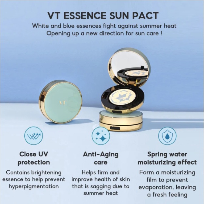 VT Phấn chống nắng Essence Sun Pact SPF 50+ PA+++ 11g