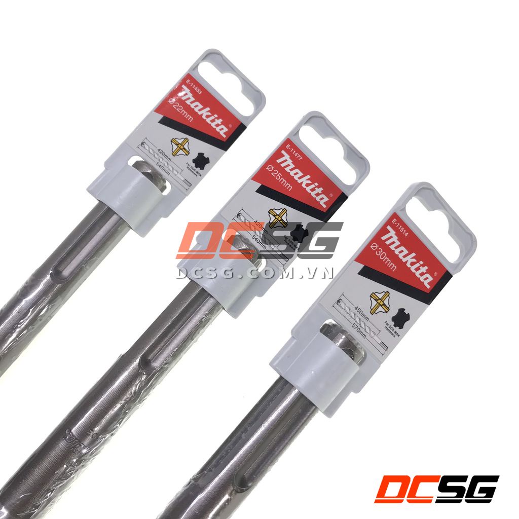 Mũi khoan bê tông hợp kim 4 cạnh chuôi SDS-MAX Makita | DCSG