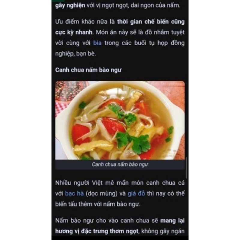 1Kg NẤM BÀO NGƯ TRẮNG