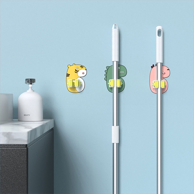 Giá Đỡ Cây Lau Nhà Gắn Tường Chống Nước Chống Ẩm Tiện Dụng