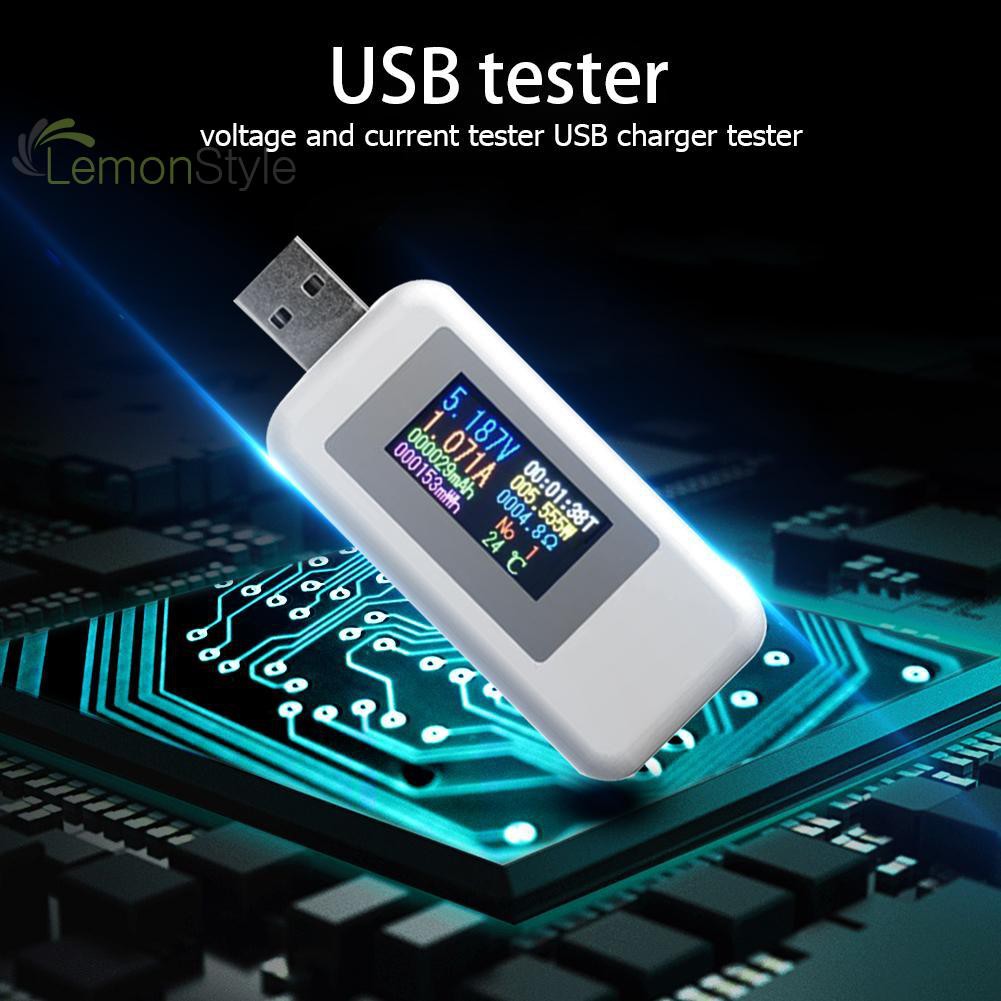 D-LT 10 in 1 Digital Dispay DC USB Tester Current Voltage Charger Voltmeter