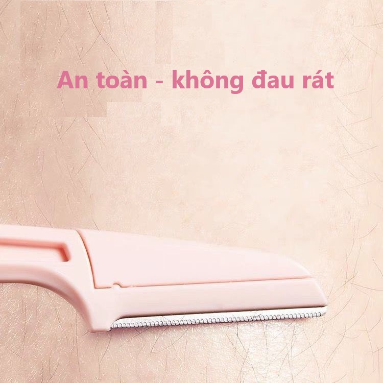 Bộ 3 Dao Cạo, Tỉa Lông Mày, Chân Mày Tóc Mái Tiện Lợi