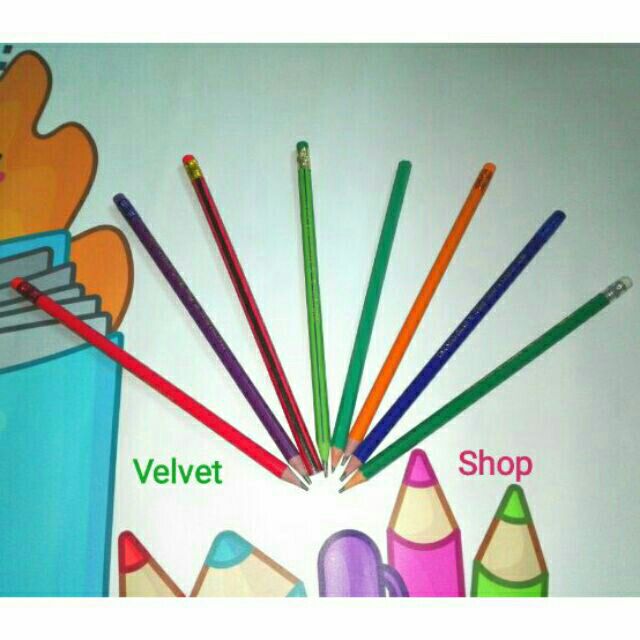 Bút chì nhiều mẫu cho bé lựa chọn