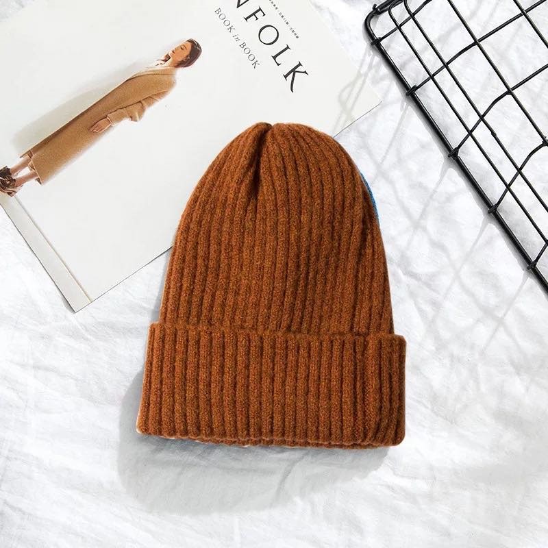 Mũ Beanie len dày chuẩn dáng Hàn Quốc-mũ len trơn Hàng loại 1