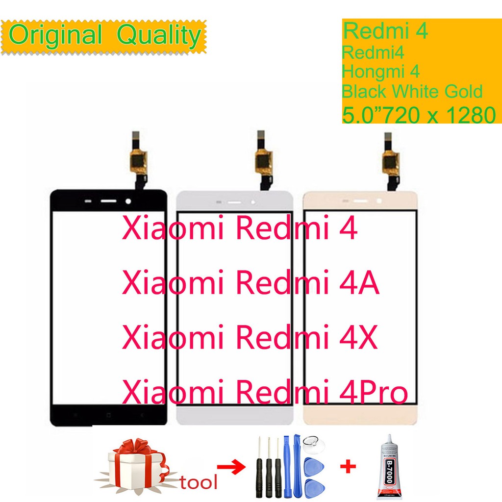 Màn Hình Cảm Ứng Lcd Bằng Kính Thay Thế Chuyên Dụng Cho Xiaomi Redmi 4 4 Pro 4a 4x