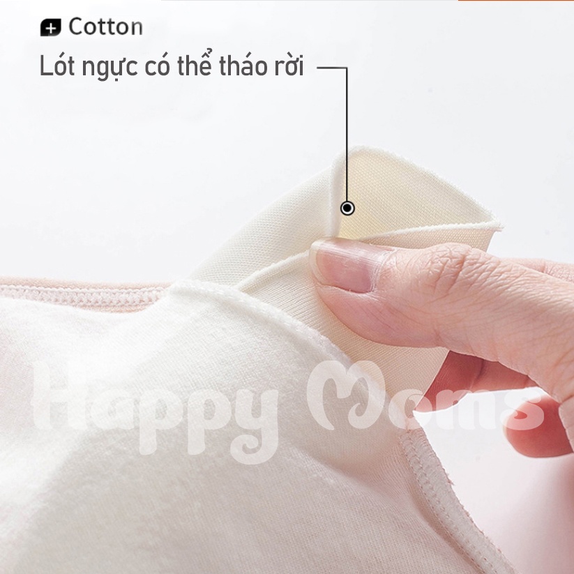 Áo Bầu Và Cho Con Bú Tay Dài Vải Modal Siêu Mềm Mịn cho mẹ bầu và sau sinh - Đồ bầu HappyMom
