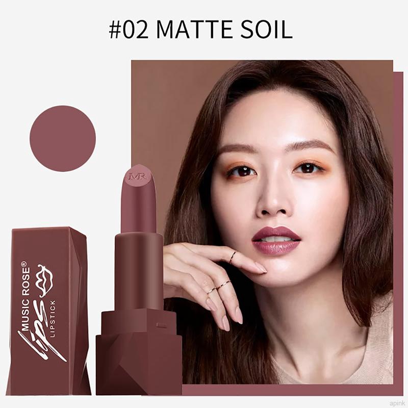 [Hàng mới về] Son môi thỏi chống thấm nước lâu trôi với 6 màu sắc hợp thời trang tùy chọn | BigBuy360 - bigbuy360.vn
