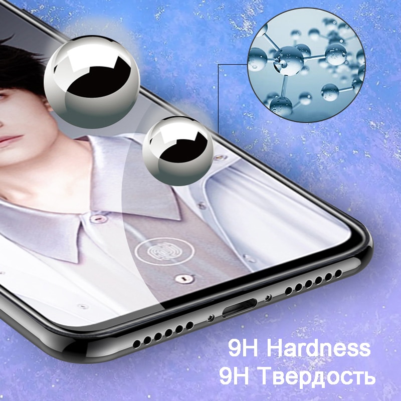 Kính Cường Lực Bảo Vệ Màn Hình 2 Trong 1 Cho Samsung Galaxy A21S A21 M21 + Lens A 21s A217F M 21 S