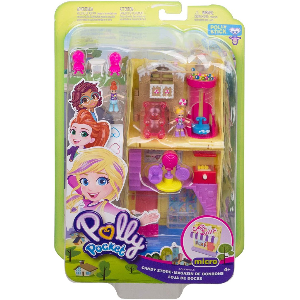 ĐỒ CHƠI POLLY POCKET - Cửa hàng kẹo ngọt ở Pollyville - MÃ SP GKL57/GGC29