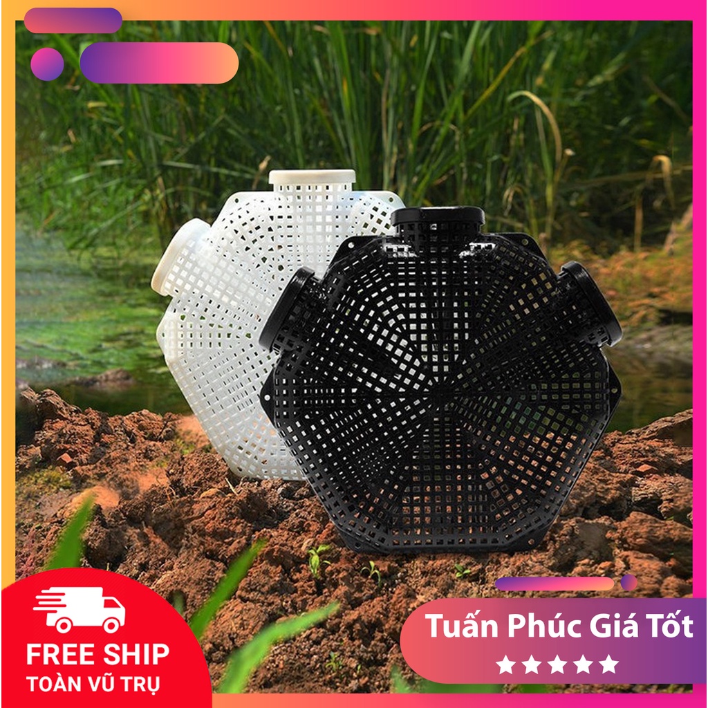 RỌ BẮT LƯƠN CÁ 3 CỬA - LỒNG BẪY BẮT LƯƠN, TÔM CÁ 3 CỬA KHÔNG LỖI THOÁT