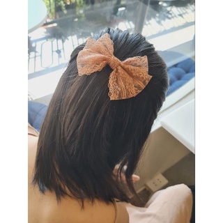 Cặp nơ ren handmade
