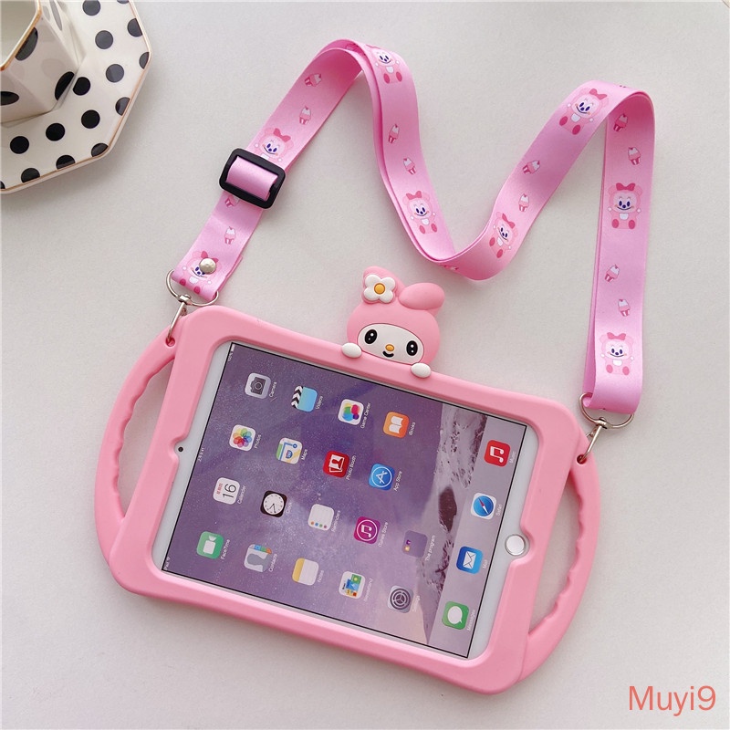 Ốp silicon mềm in Melody hoạt hình cho Ipad 2018 Mini1/2/3 4 Mini 5 6/Air2 Pro9.7 Ipad2/ 3/4 Ipad6 10.2