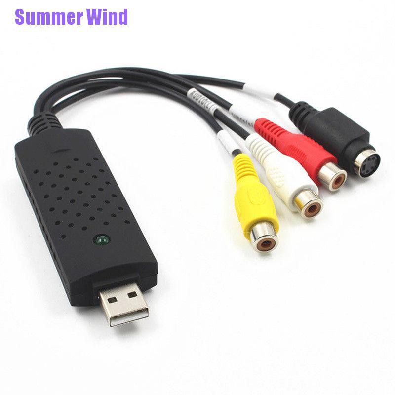 Summer Wind❥Usb 2.0 Vhs To Dvd Digital File Converter Express Video Grabber Audio Av Tv Card | BigBuy360 - bigbuy360.vn