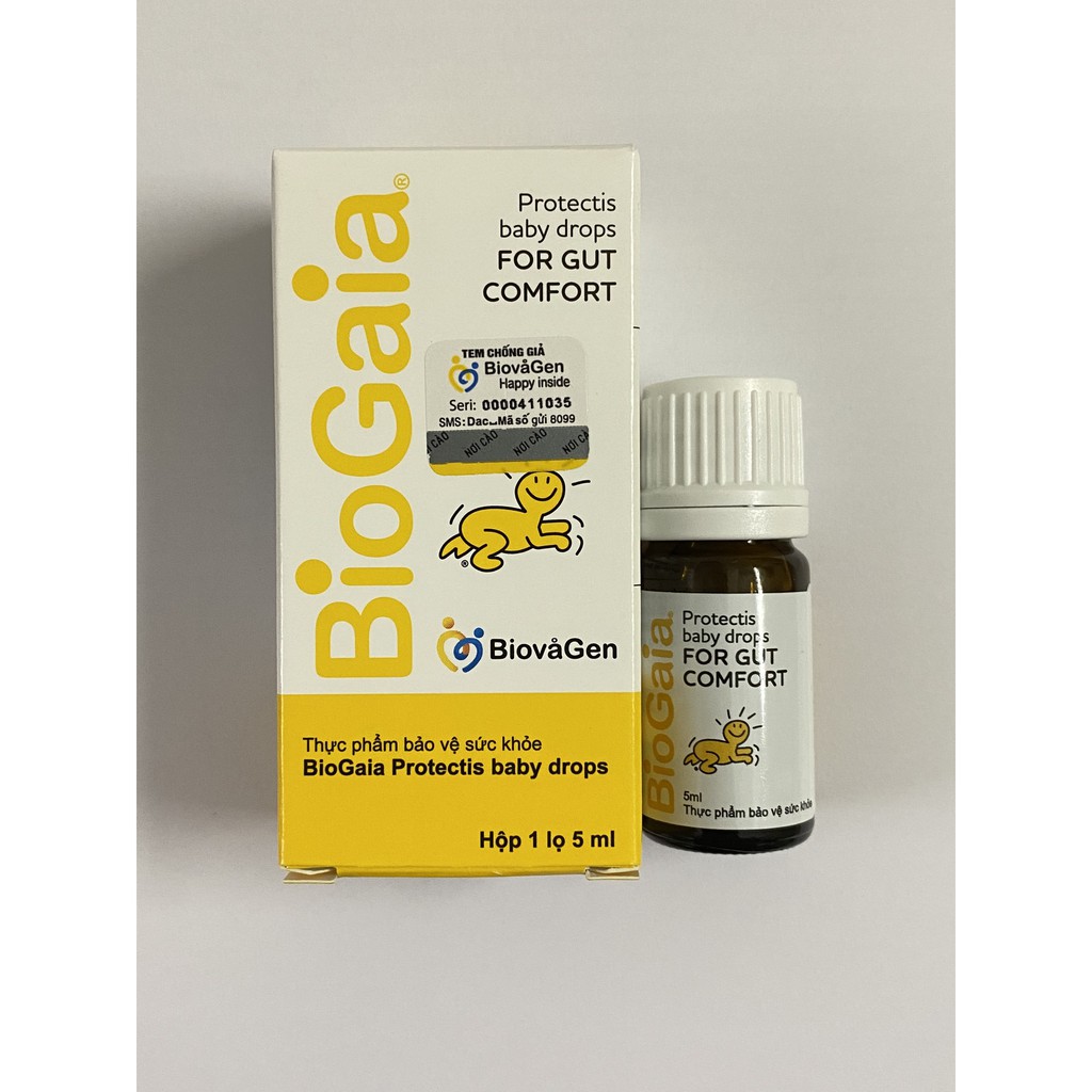 Men Vi Sinh Biogaia Protectis Baby Drops Men Uống 5ml ,Con Tiêu Hóa Khỏe Và Cao Lớn