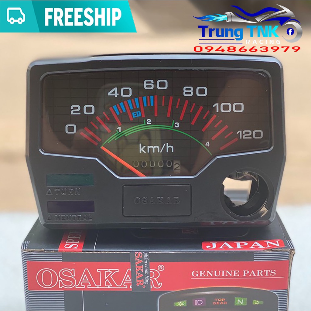 ĐỒNG HỒ XE WIN 100 OSAKAR