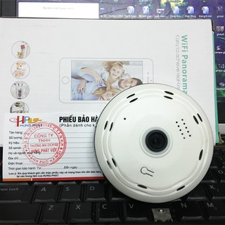 Camera ốp trần Panoramic 360 Độ Wifi - Hình ảnh sắc nét