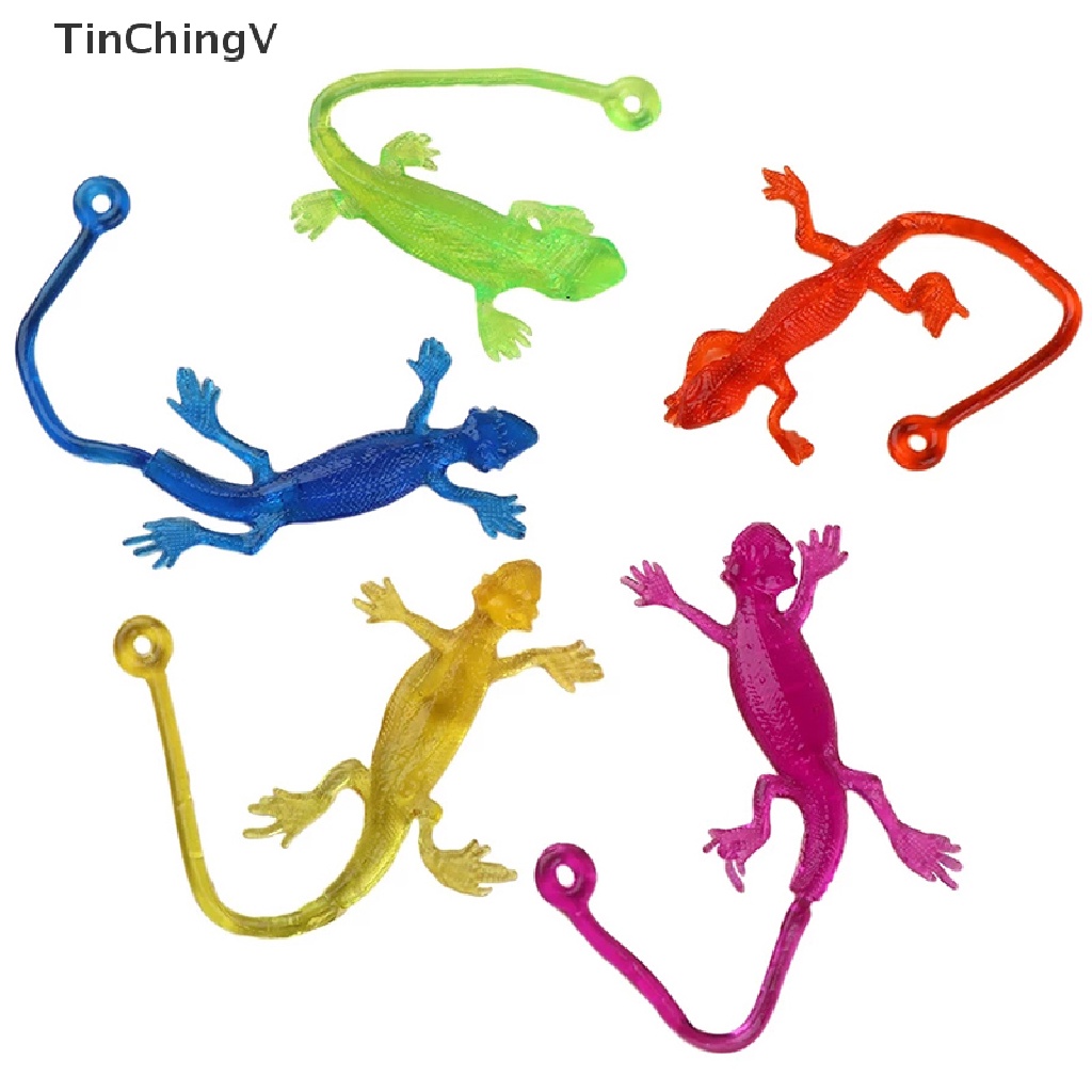 Set 20 Thằn Lằn Cao Su Dính Có Thể Thu Gọn Cho Bé