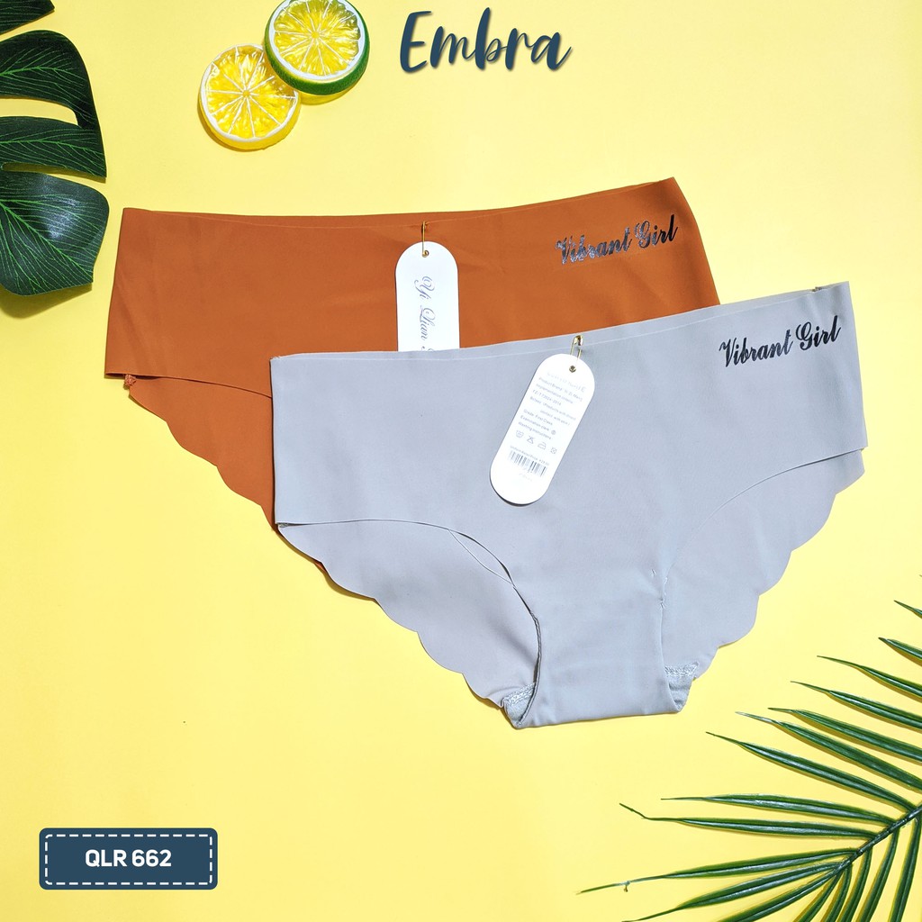 {Video + Ảnh thật } Quần lót nữ Embra, chất liệu su mềm, viền sóng siêu thoáng mát | BigBuy360 - bigbuy360.vn