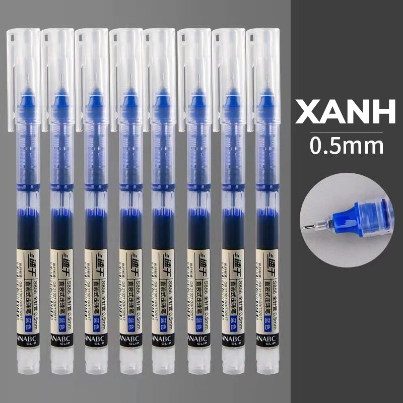 Bút Mực Nước Bút Bi Mực Nước Có 3 Màu Xanh Đỏ Đen Sáng Màu VTL SHOP