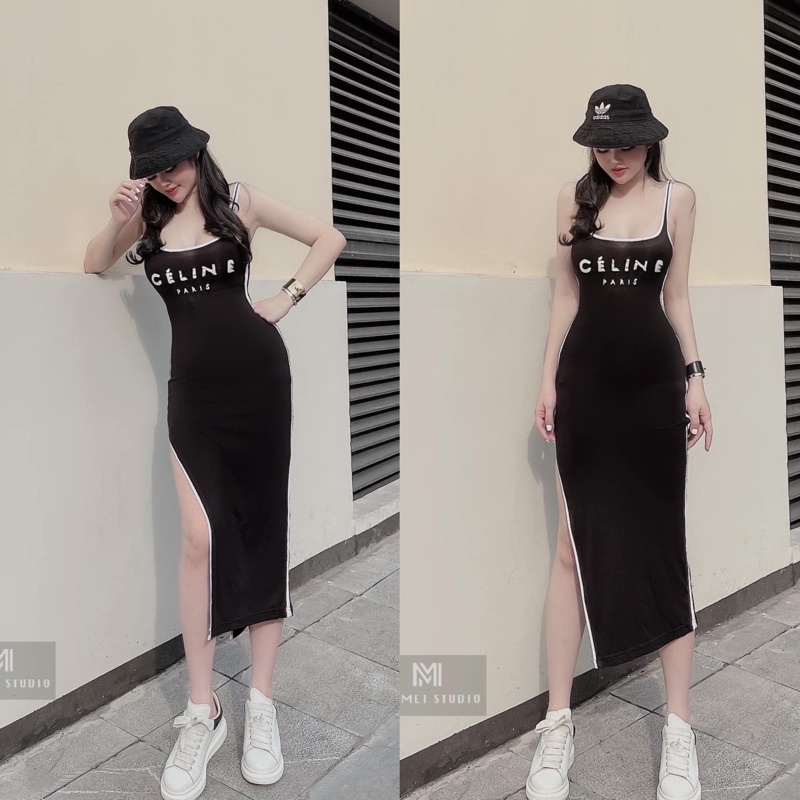 [Siêu Hot] Váy Body Chữ Xẻ Đùi Cá Tính Có Ảnh Thật Kèm Video