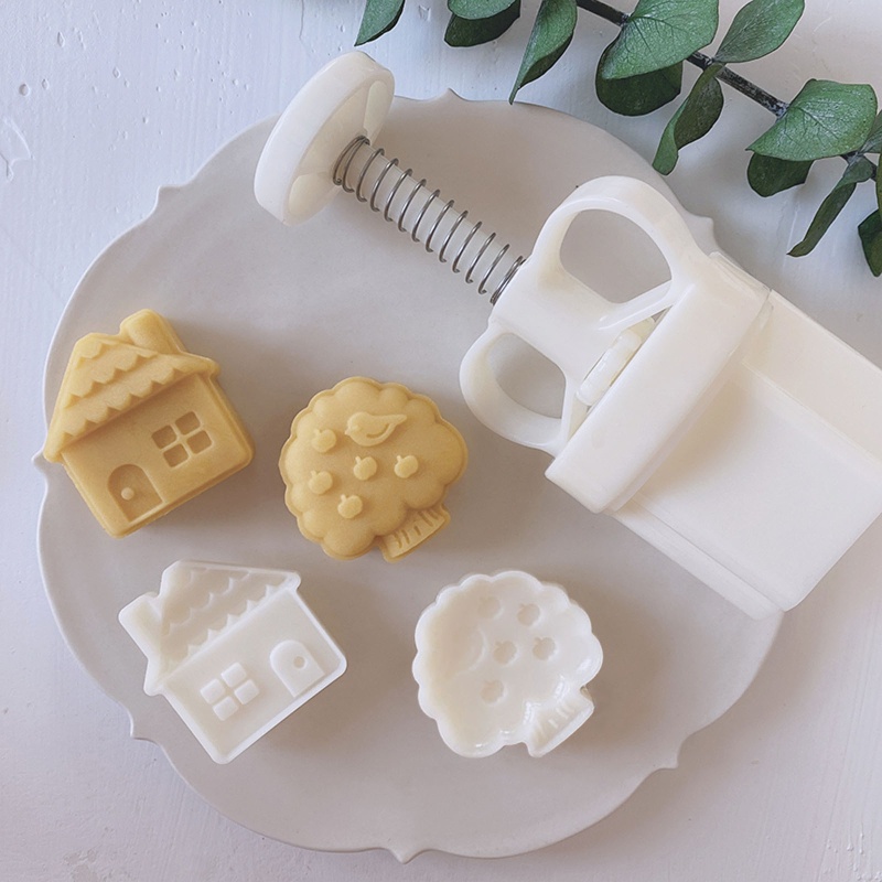 Khuôn Cắt Bánh Quy Hình Quả Táo Độc Đáo Trang Trí Lễ Hội DIY