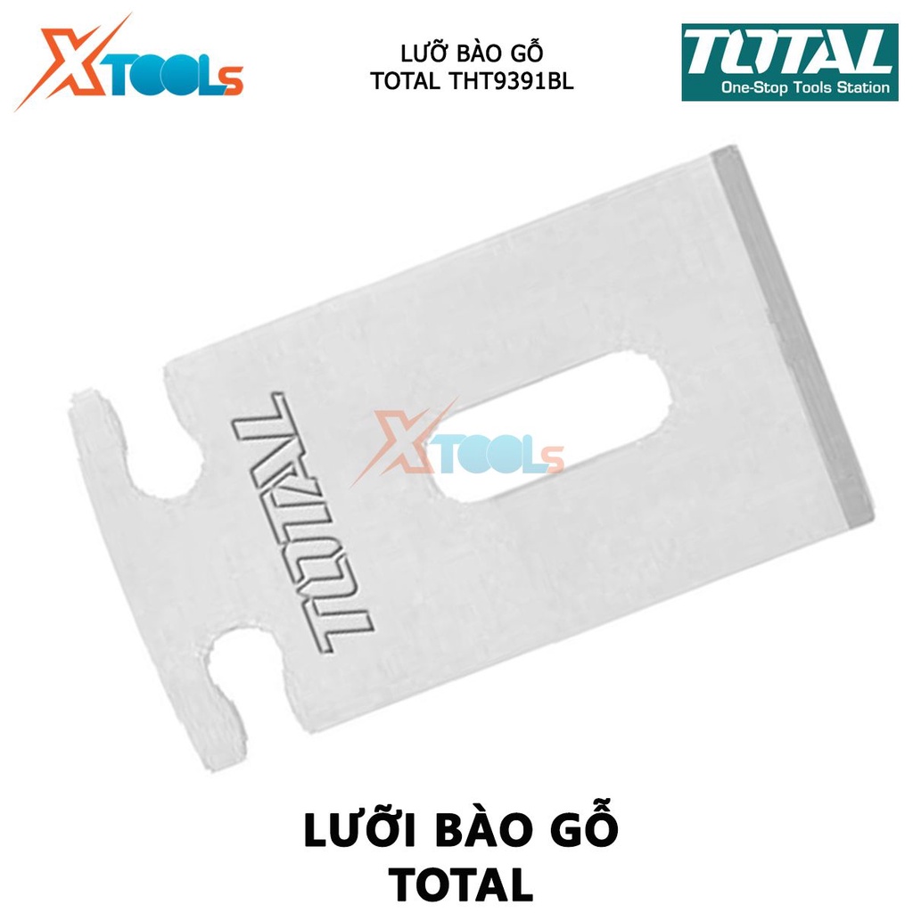 Lưỡi dao bào TOTAL THT9391BL  | lưỡi bào gỗ chiều dài lưỡi 80x44, phù hợp sử dụng cho model THT9391 [CHÍNH HÃNG][XTOOLs]