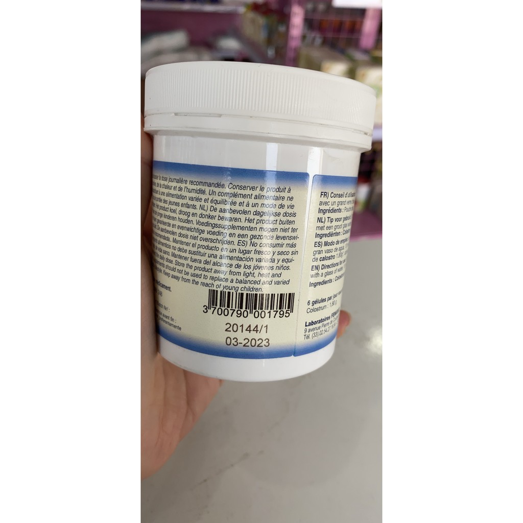 Sữa non Pháp Fenioux Colostrum  date 7/2024