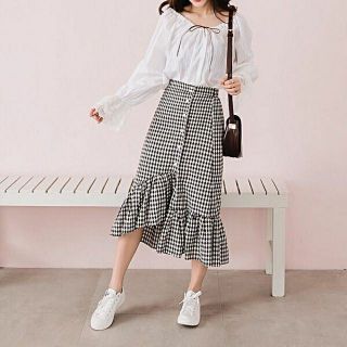 Chân váy đuôi cá vạt chéo kèm ảnh thật