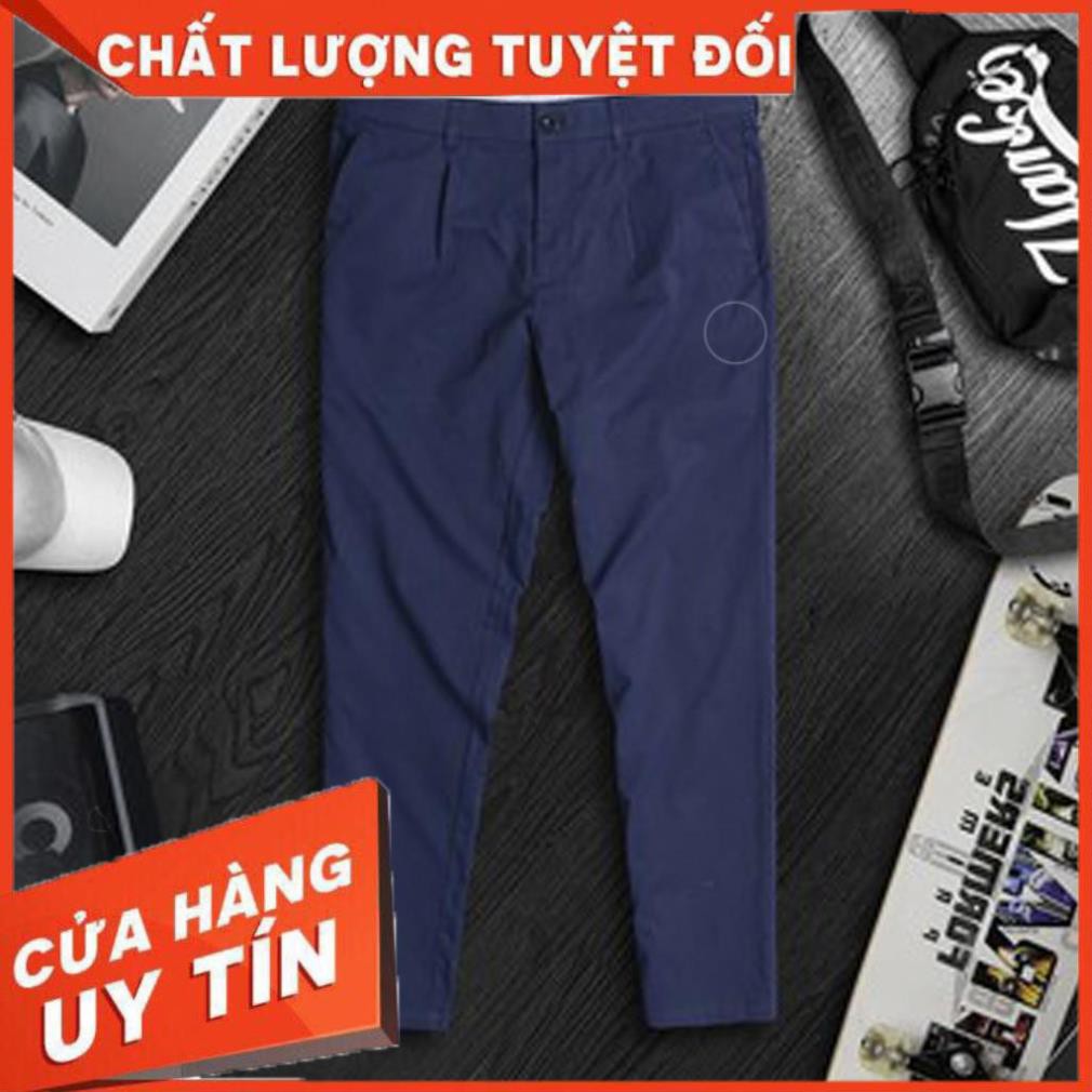 Quần Kaki Nam Levis Co Giãn Ống Côn Cao Cấp - Full màu: Xanh rêu, đen, nâu, xám