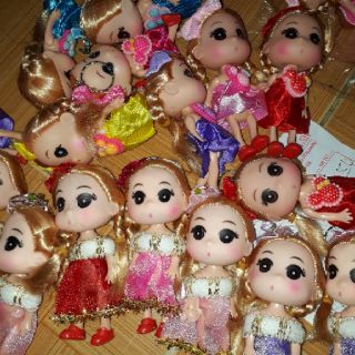 Sỉ 10 móc khóa búp bê chibi 10cm