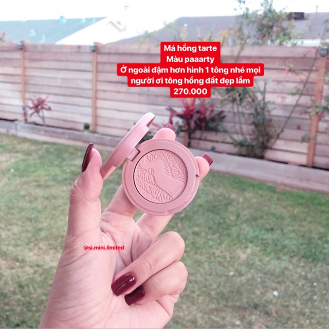 Phấn má Tarte minisize
