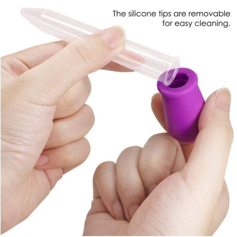 Ống Nhỏ Giọt Cho Bé Uống Thuốc 5ml / 5ml Bằng Silicone
