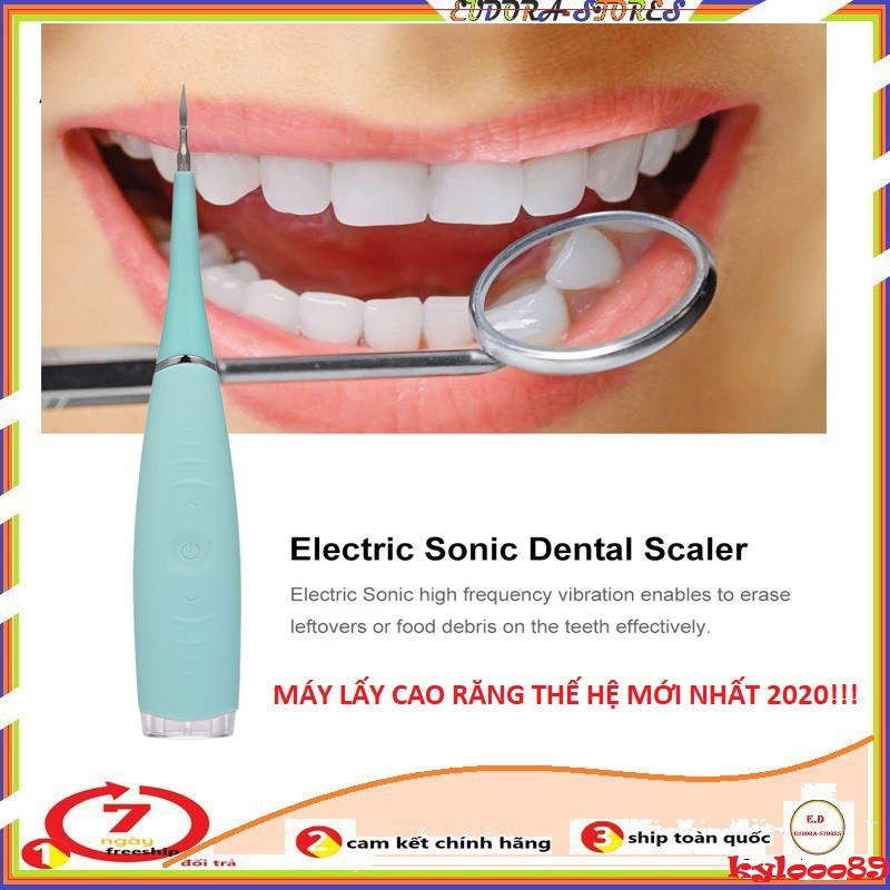 [BÁN CHẠY] Dụng cụ lấy cao răng tại nhà sonicpic - máy hút cao răng - máy sạc pin