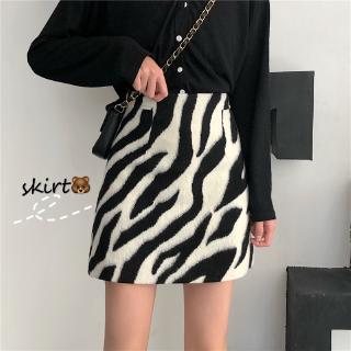 Chân váy ngắn họa tiết ngựa vằn dễ thương xinh xắn