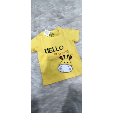 Áo bé thun cotton 100% chính phẩm hàng shop cho bé size nhí