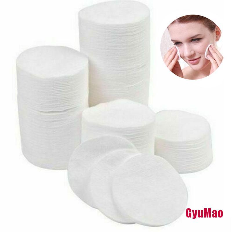 Set 100 Bông Tẩy Trang Hình Tròn 100% Cotton Mềm Mại