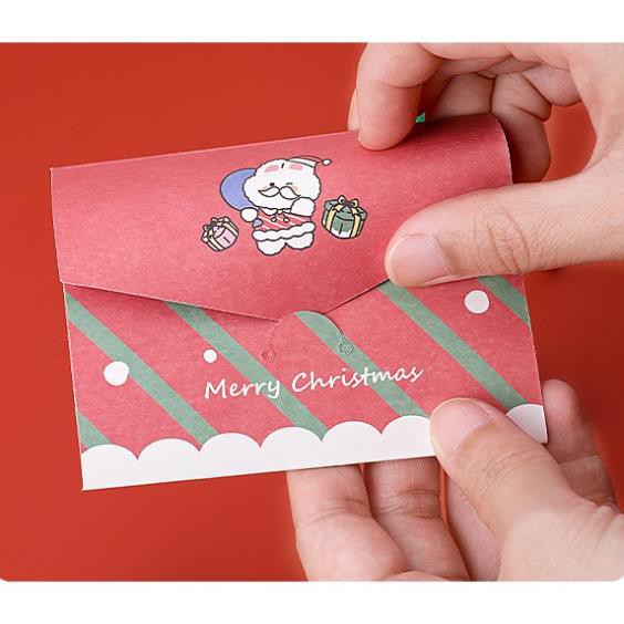Thiệp Noel giá rẻ dùng để làm quà tặng viết những lời yêu thương chúc nhau trong mùa giáng sinh